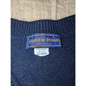 Andrew Rohan Men’s XL  Black sweater